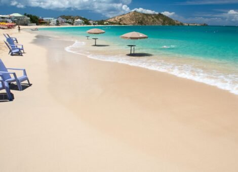 Grand Case beach Saint Martin
