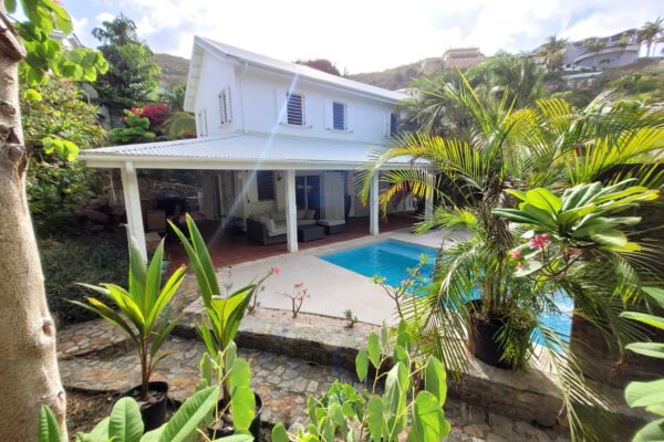 Dawn Beach villa with guest apartment Ocean View Terrace St Maarten