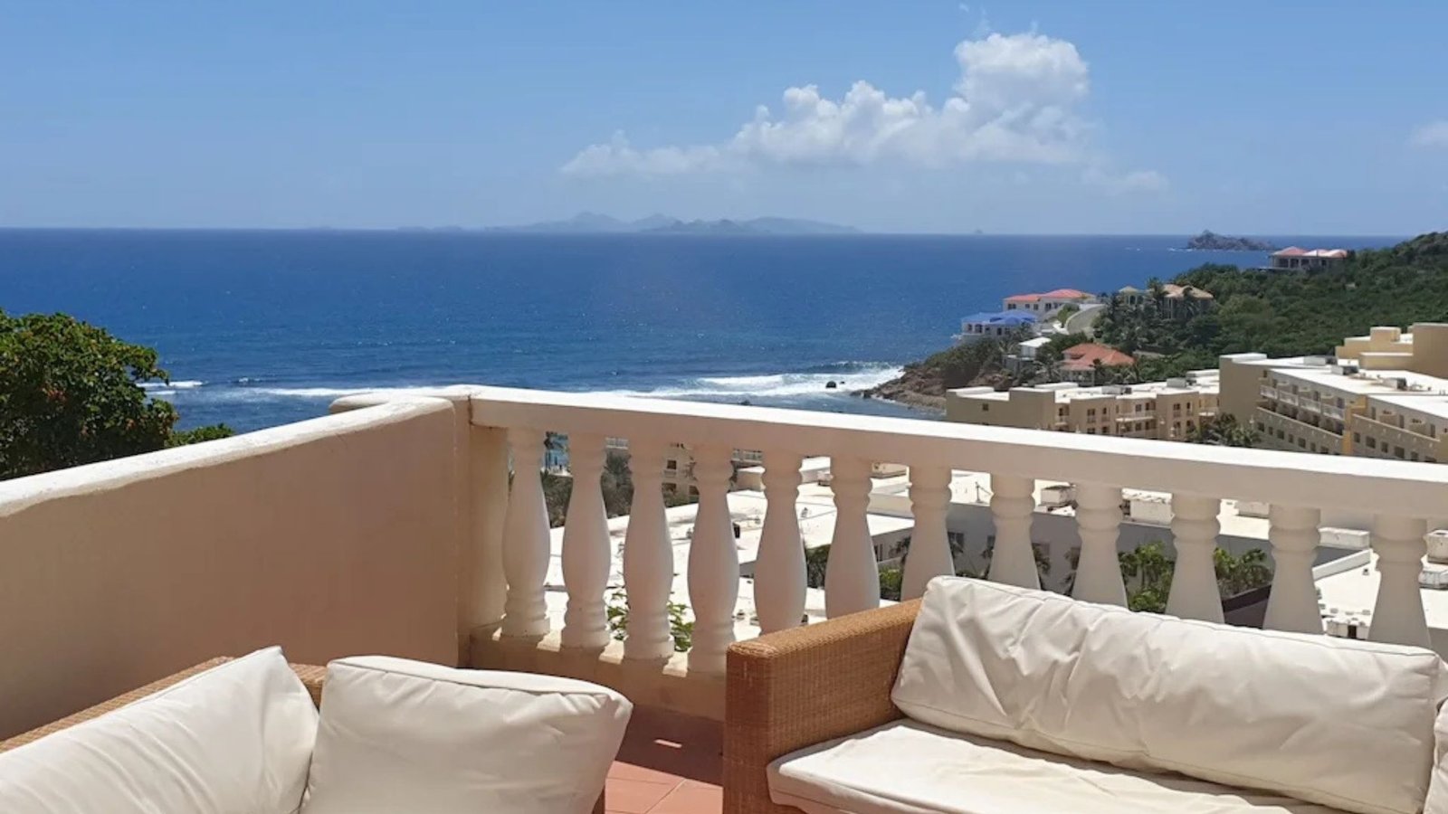 Oyster Pond Ocean View Penthouse 2BR Turnkey Investment Property
