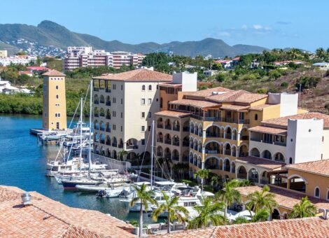 Prestigious Porto Cupecoy residence Corfu penthouse St Maarten gated community luxury