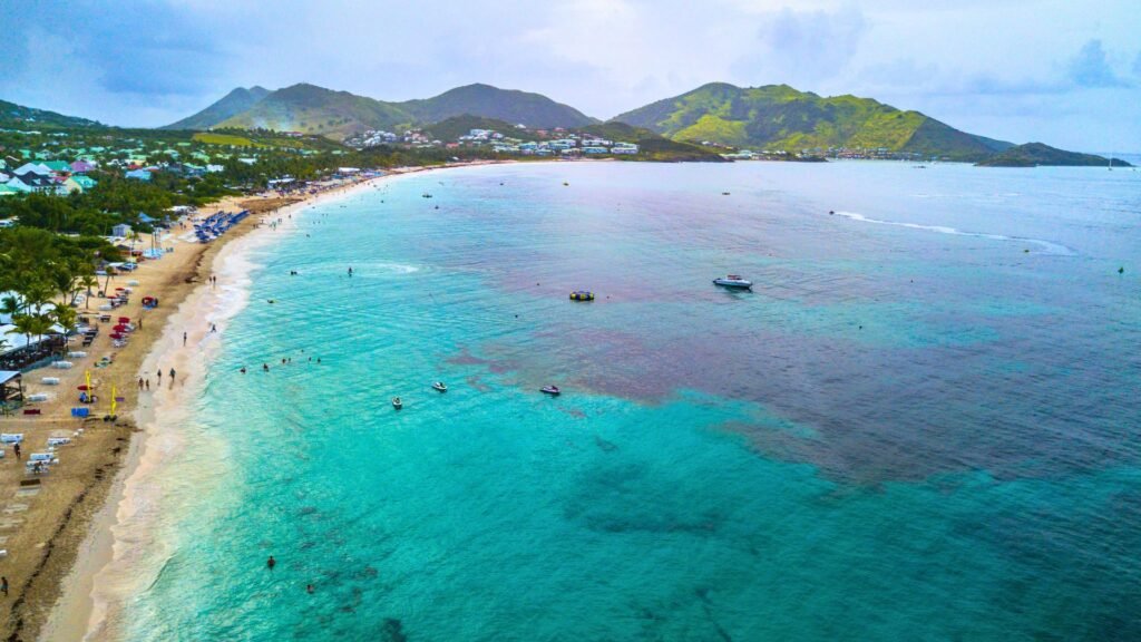 Orient Bay beach, Saint Martin, French Saint Martin